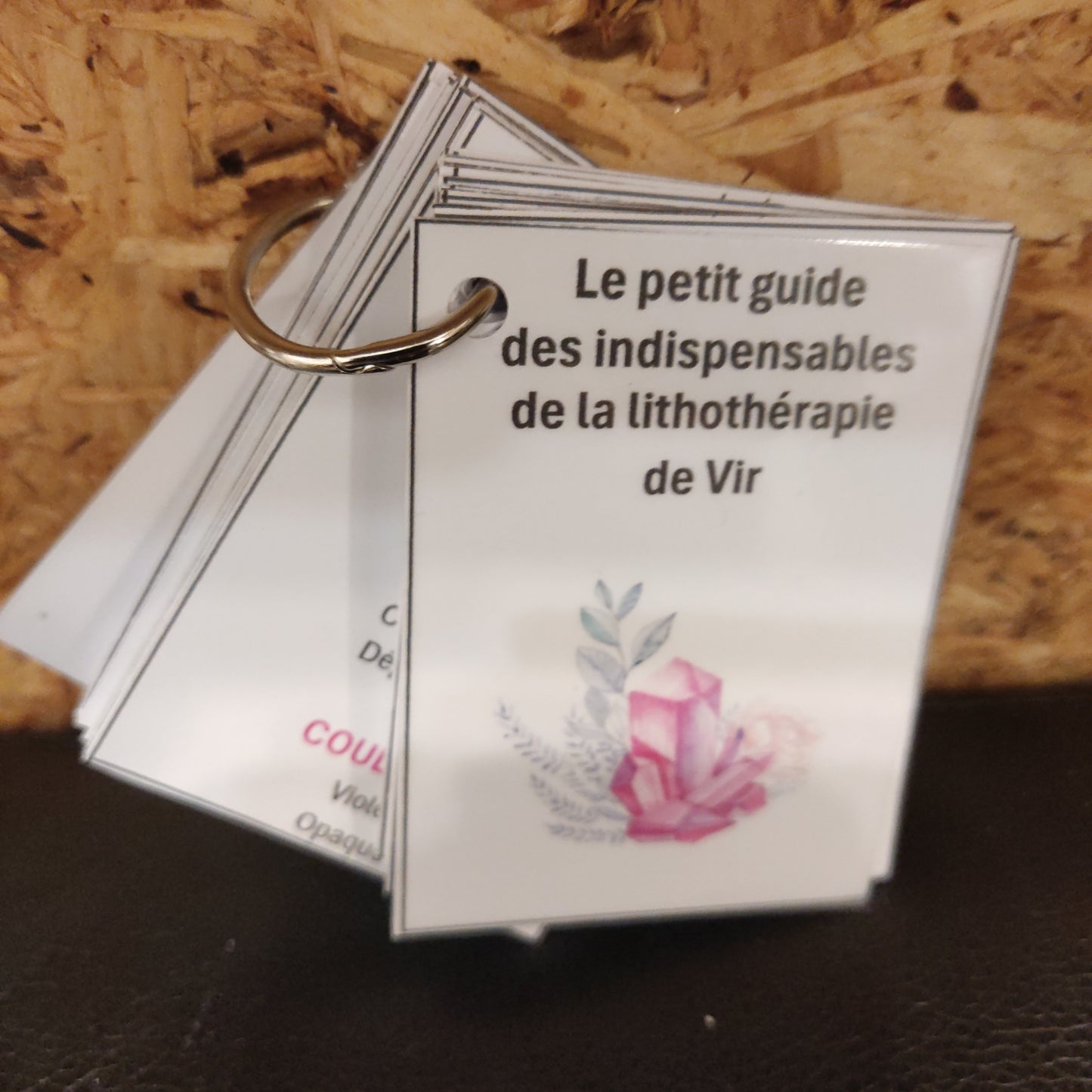 Le petit guide des indispensables de la lithothérapie de Vir