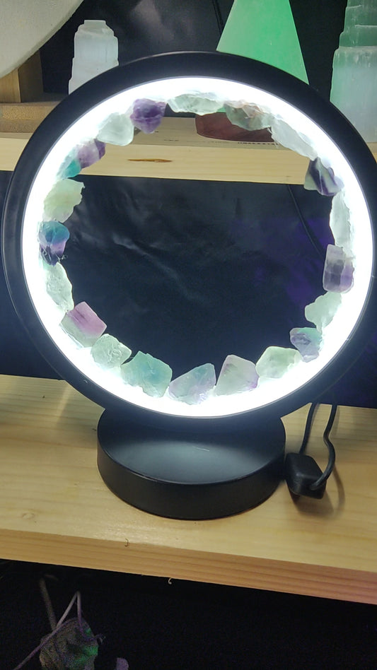 Lampe led ronde fluorite